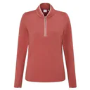 Ping Abigale Performance FleeceDamen Poloshirt, rosa