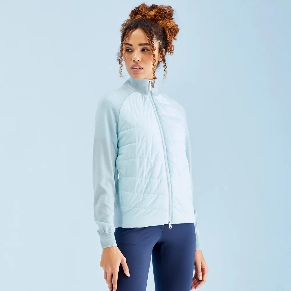Ping Fran Hybrid full-zip Damenjacke, opal