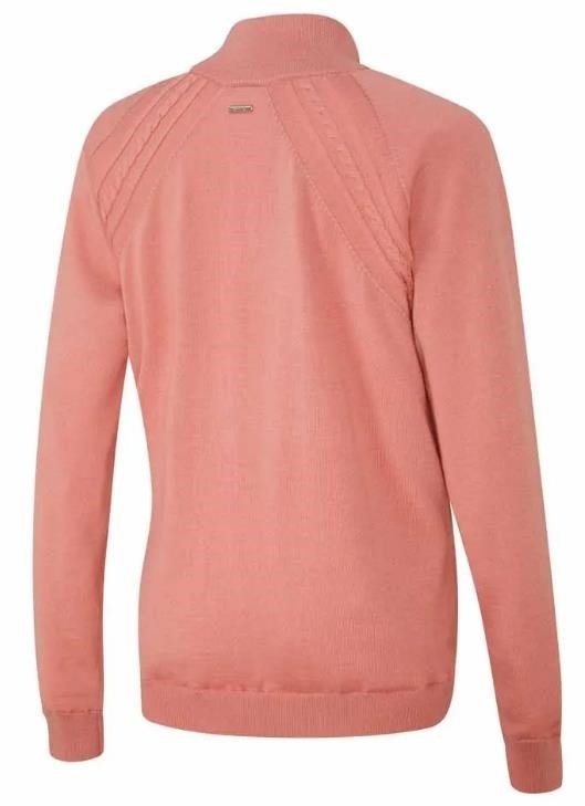 Ping Melodie Half-zip lined Damen Pullover, muted pink