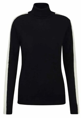 Ping Lockett Roll neck Damen Pullover, black/chalk