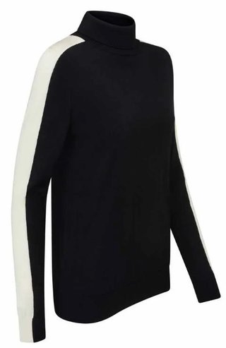 Ping Lockett Roll neck Damen Pullover, black/chalk