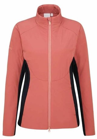 Ping Casey insulated hybrid Damenjacke, rose/navy
