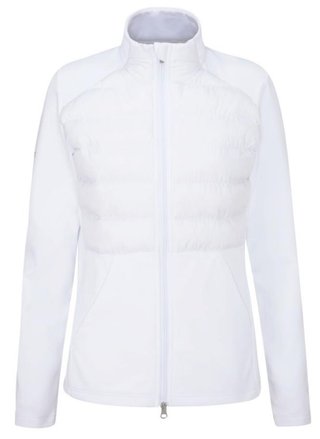 Ping Clare Zoned fleece Damenjacke, weiss