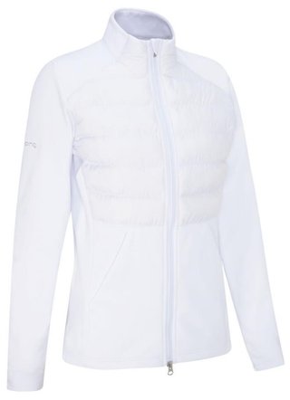 Ping Clare Zoned fleece Damenjacke, weiss