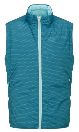 Ping Samantha Clo® insulated reversible Damen Weste, opal/blue fusion multi