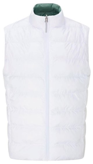 Ping Samantha Clo® insulated reversible Damen Weste, white/eucalyptus multi