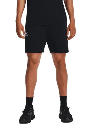 Under Armour Essential Fleece Herren Shorts, schwarz