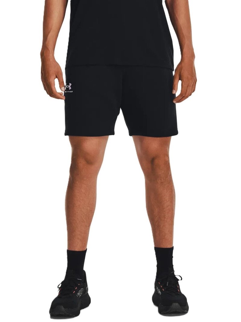 Under Armour Essential Fleece Herren Shorts, schwarz