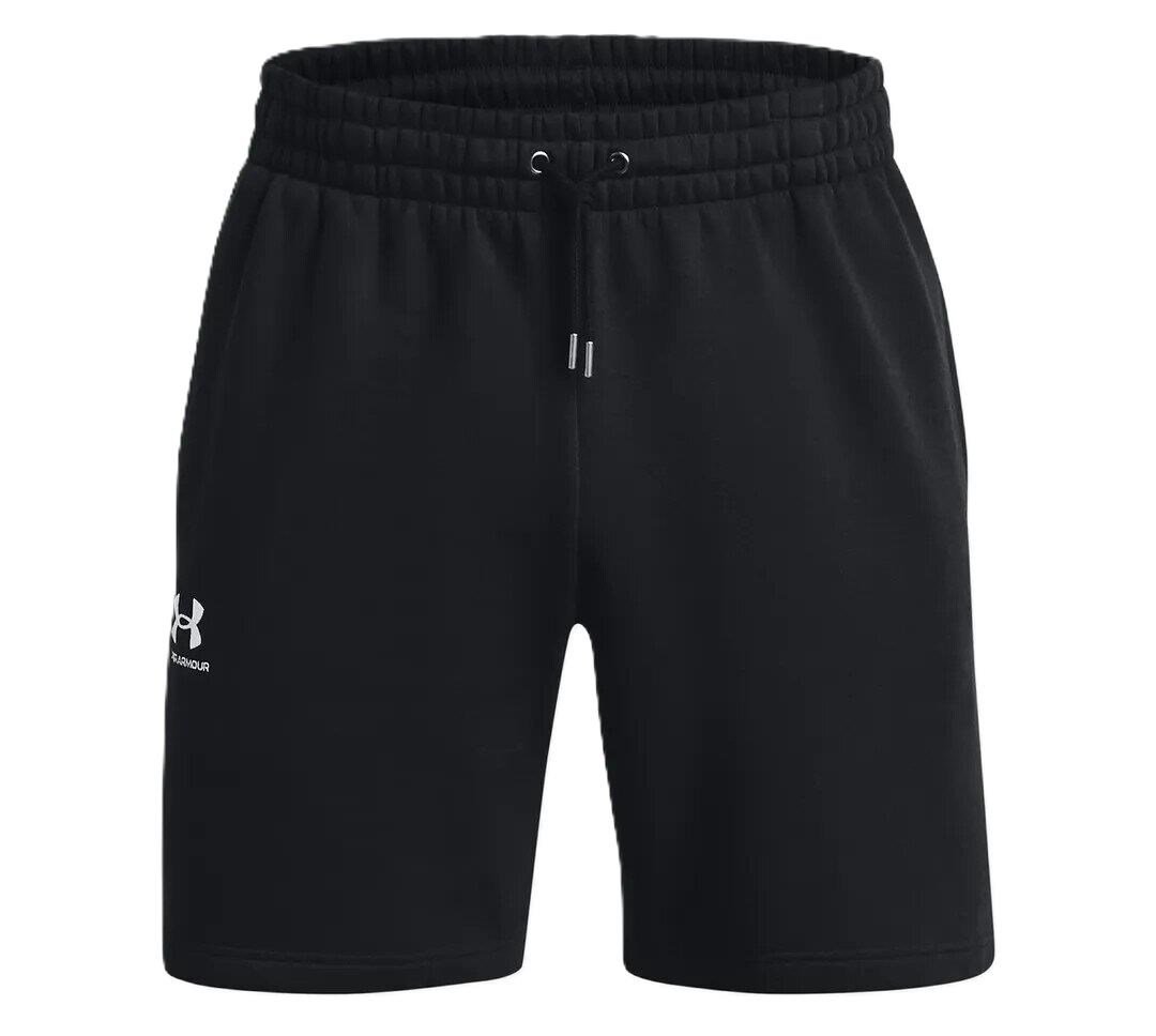 Under Armour Essential Fleece Herren Shorts, schwarz