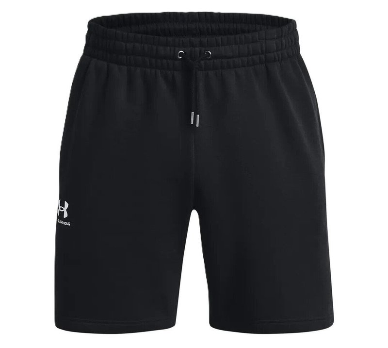 Under Armour Essential Fleece Herren Shorts, schwarz