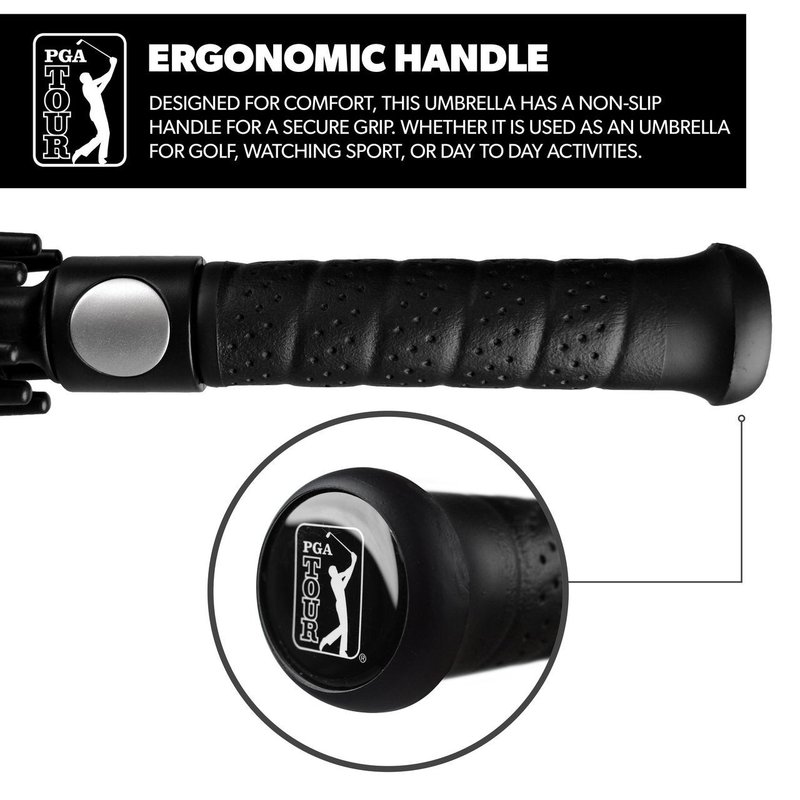 PGA Tour Windproof Double Canopy Regenschirm 62"