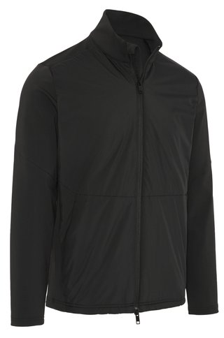 Callaway Mixed Media Full Zip Herrenjacke, caviar