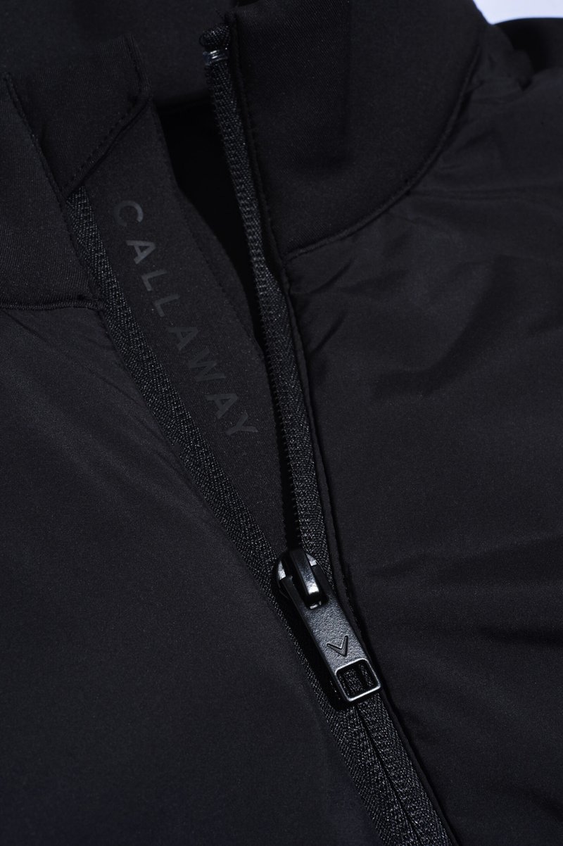 Callaway Mixed Media Full Zip Herrenjacke, caviar