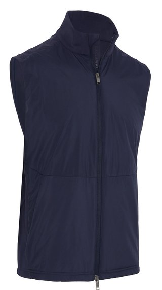 Callaway Mixed Media Herren Weste, dunkelblau