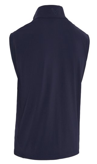 Callaway Mixed Media Herren Weste, dunkelblau