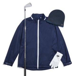 Callaway Wind & Water Resistant Damenjacke, dunkelblau