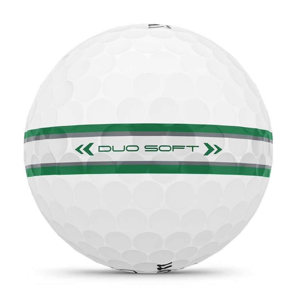 Wilson Duo Soft TRK 360 Golfbälle, weiss/grün