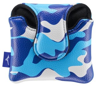 Mizuno Putter Mallet Headcover, blue camo