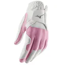 Mizuno Stretch Damen Handschuh, weiss/rosa