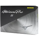 Mizuno Pro S Golfbälle, gelb