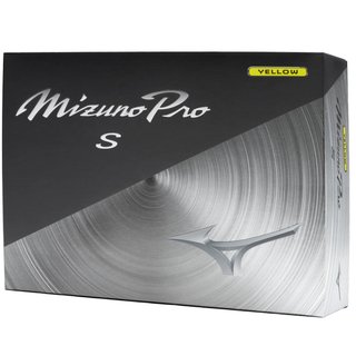 Mizuno Pro S Golfbälle, gelb