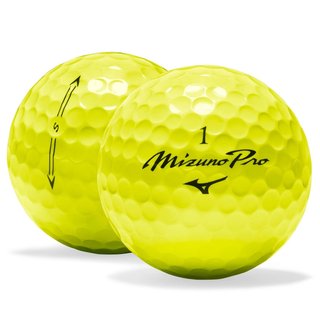 Mizuno Pro S Golfbälle, gelb