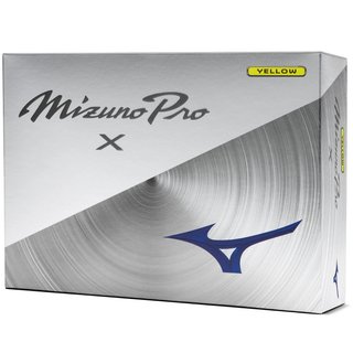 Mizuno Pro X Golfbälle, gelb