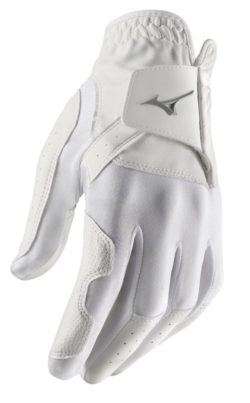 Mizuno Stretch Herren Handschuh, weiss