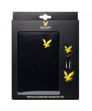 Lyle & Scott Premium Scorecard Holder, Geschenkset