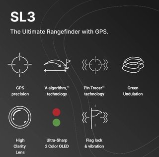 Voice Caddie SL3 GPS & Laser-Entfernungsmesser