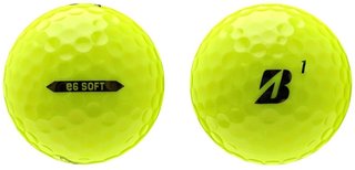 Bridgestone e6 Soft Golfbälle, gelb