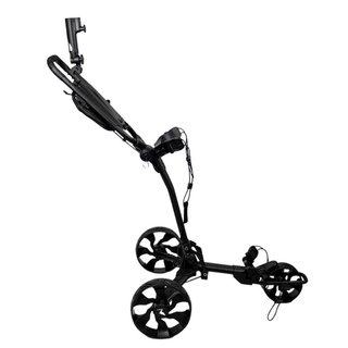 TriLite T-Flash golftrolley, schwarz, Carbon-Dekor