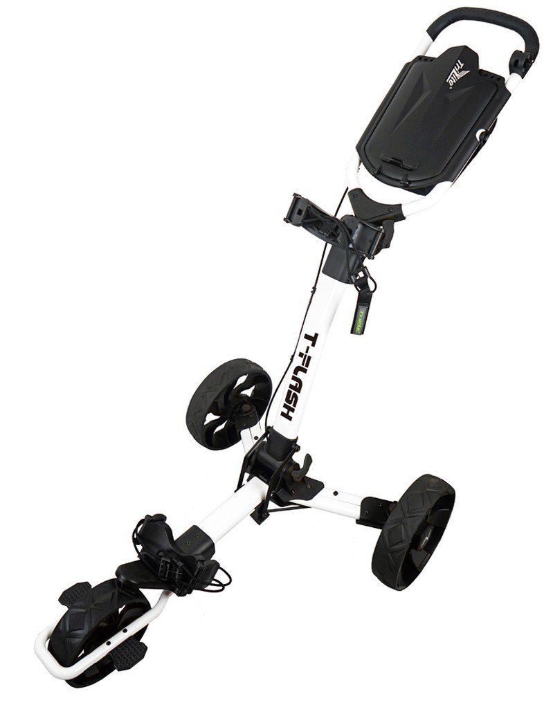 TriLite T-Flash Golftrolley, weiss/schwarz