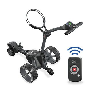Ausgepackter Motocaddy NEW M7 GPS REMOTE Elektrotrolley