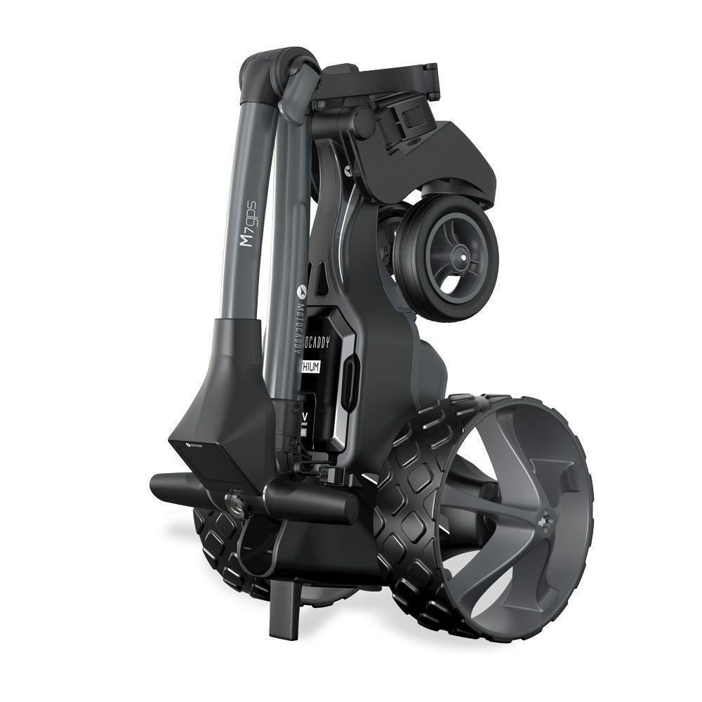Ausgepackter Motocaddy NEW M7 GPS REMOTE Elektrotrolley