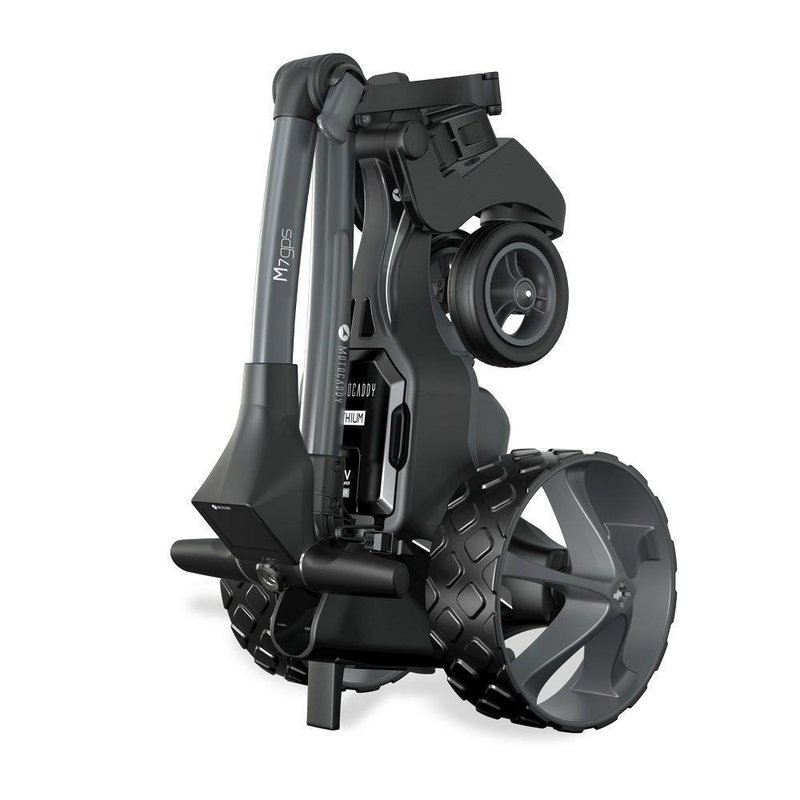 Ausgepackter Motocaddy NEW M7 GPS REMOTE Elektrotrolley