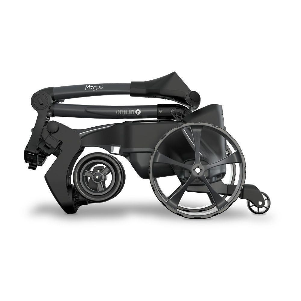 Ausgepackter Motocaddy NEW M7 GPS REMOTE Elektrotrolley