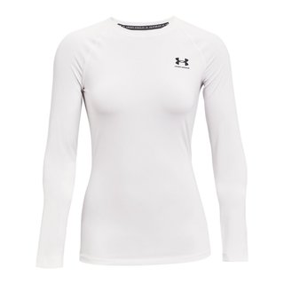 Under Armour HeatGear Compression Damen Top, weiss