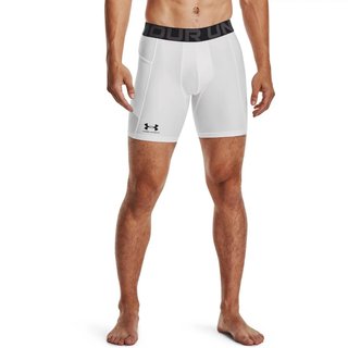 Under Armour HeatGear Shorts Herren Kompressions-Boxershorts, weiß