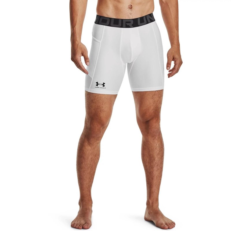Under Armour HeatGear Shorts Herren Kompressions-Boxershorts, weiß
