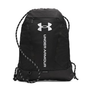 Under Armour Hustle Sackpack Tasche, schwarz