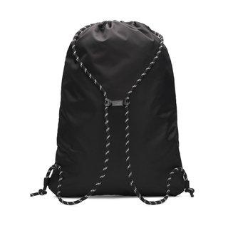 Under Armour Hustle Sackpack Tasche, schwarz