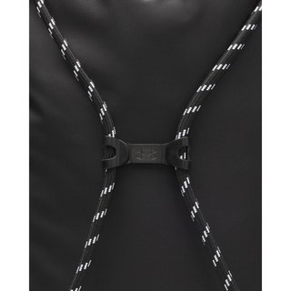 Under Armour Hustle Sackpack Tasche, schwarz