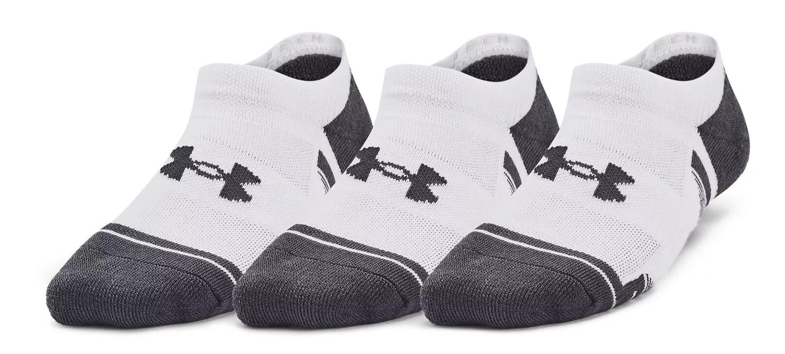 Under Armour Y Performance Tech Kindersocken, 3Paar, weiss