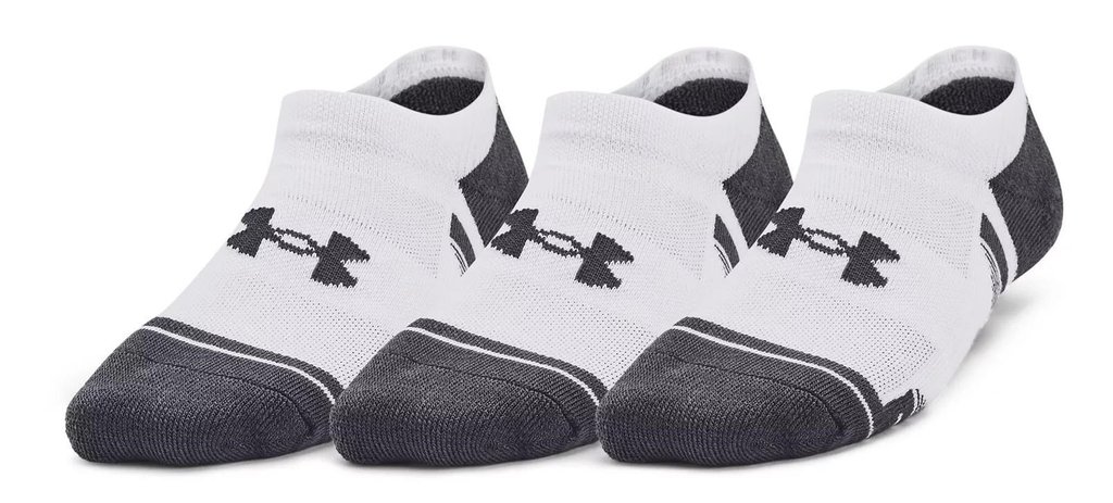 Under Armour Y Performance Tech Kindersocken, 3Paar, weiss