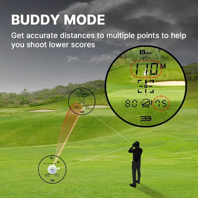 Golf Buddy  2S PRO Laser-Entfernungsmesser