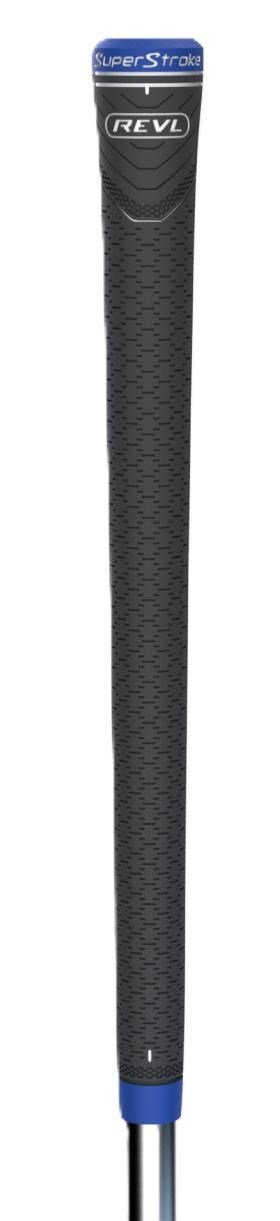 Superstroke REVL Player Club Griff, Standard, grau/blau