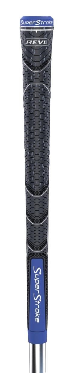 Superstroke REVL Element Club Griff, Standard, grau/blau