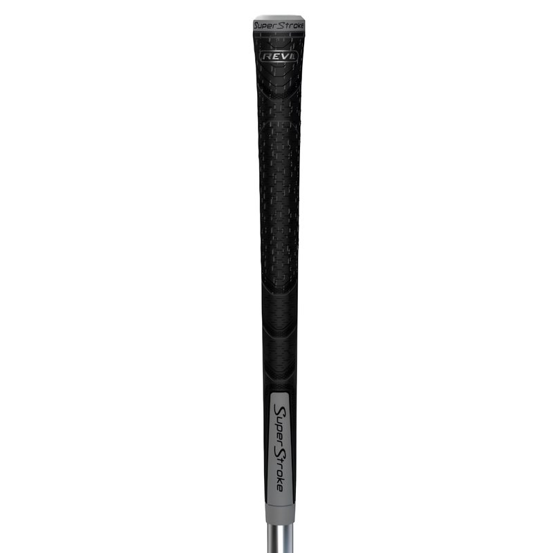 Superstroke REVL Element Club Griff, Midsize, schwarz/grau