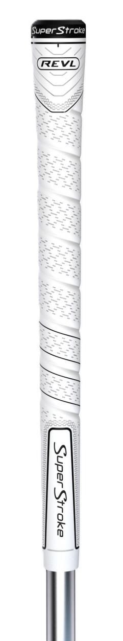 Superstroke REVL Comfort Club Griff, Midsize, weiss